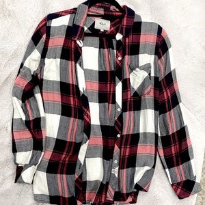Rails Flannel button down